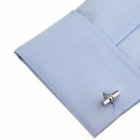 Cufflinks - Twisted Metal Cylinder