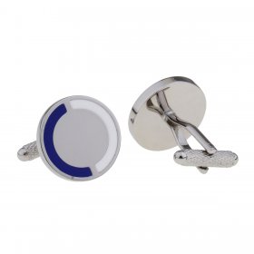 Cufflinks - Club & County - Blue & White