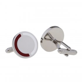 Cufflinks - Club & County - Maroon & White