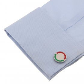 Cufflinks - Club & County - Green & Red