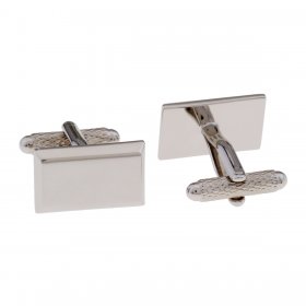 Cufflinks - Cut Edge Rectangle