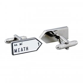 Irish County Road Sign Cufflinks - Meath