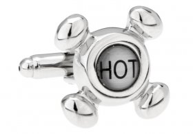 Cufflinks - Hot Cold Taps