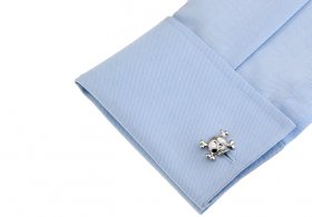 Cufflinks - Skull and Crossbone