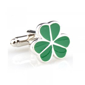 Cufflinks - Shamrock Green