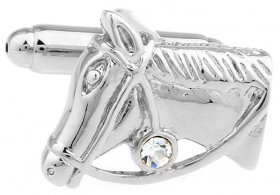 Cufflinks - Horse Head