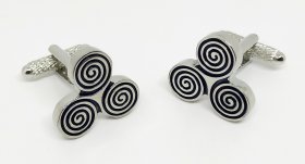 Cufflinks - Celtic Spiral