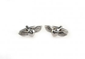 Cufflinks - Winged Heart